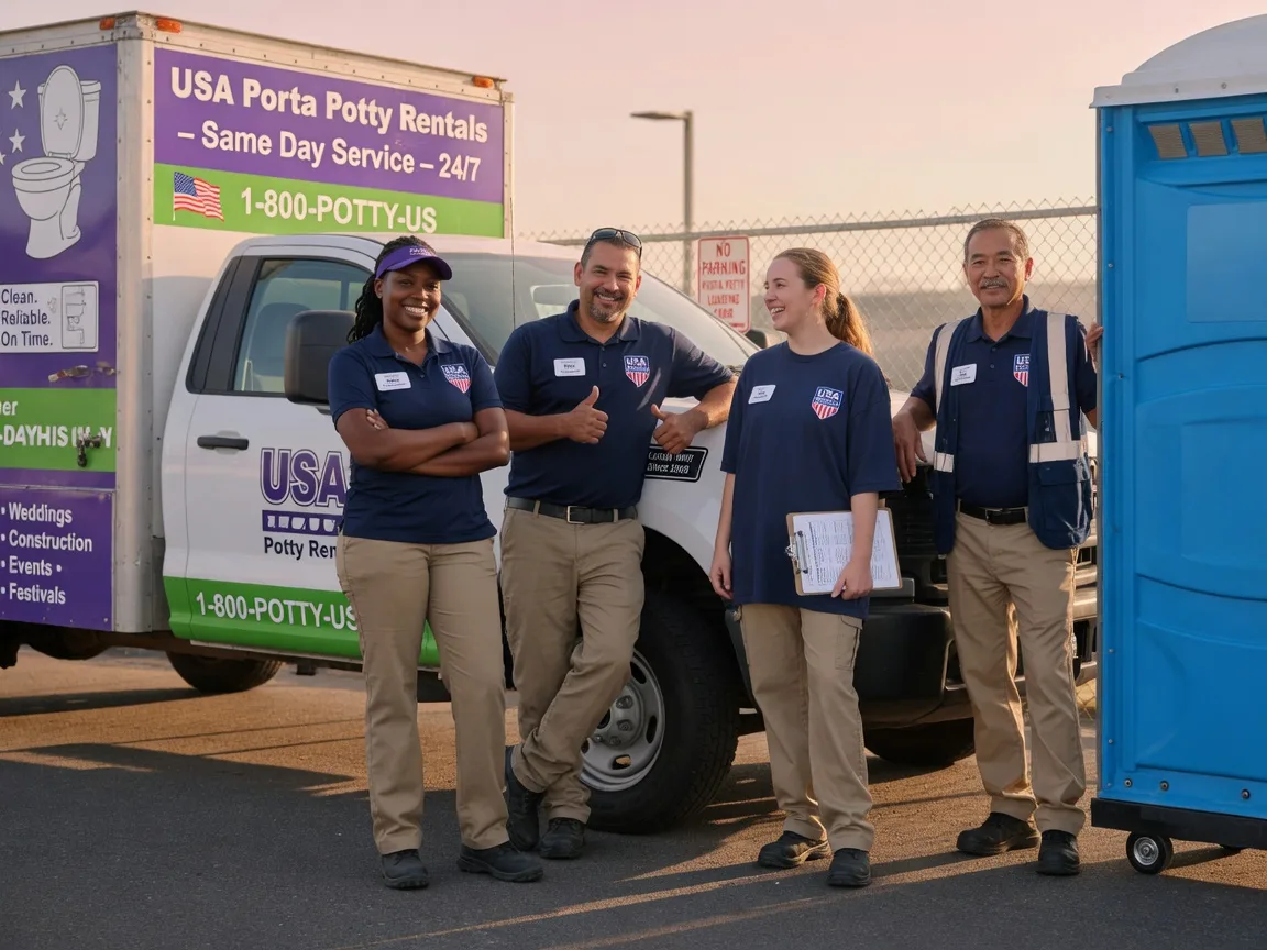 Porta Potty Rental company in Zebulon, NC